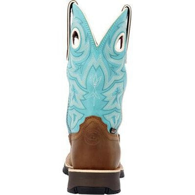 Rocky Women's Rosemary 11" Composite Toe Waterproof Western Boot -Brown- RKW0412 - Overlook Boots