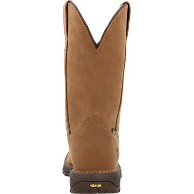 Rocky Women's Legacy 11" Square Toe Waterproof Western Work Boot -Brown- RKW0416 - Overlook Boots