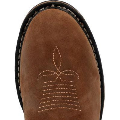 Rocky Men's Original Ride 11" RT Waterproof Western Work Boot -Brown- RKW0420 - Overlook Boots