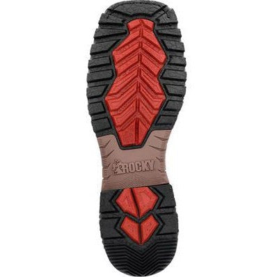 Rocky Men's Hi Wire 11" Composite Toe Waterproof Western Work Boot -Brown- RKW0425 - Overlook Boots