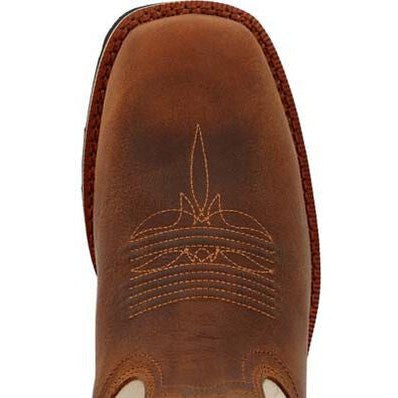 Rocky Men's Monocrepe 12" Soft Toe Waterproof Western Classic Boot- Brown- RKW0440 - Overlook Boots