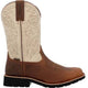 Rocky Men's Monocrepe 12" Soft Toe Waterproof Western Classic Boot- Brown- RKW0440 - Overlook Boots