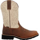 Rocky Men's Monocrepe 12" Soft Toe Waterproof Western Classic Boot- Brown- RKW0440 7.0 / Medium / Brown - Overlook Boots