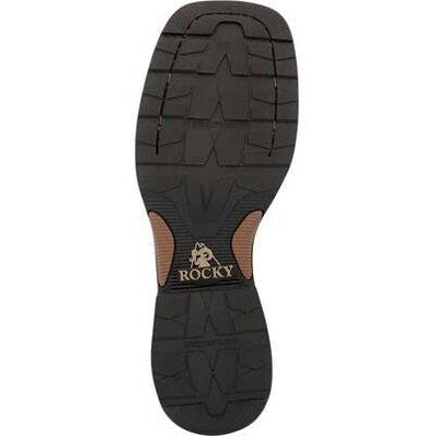 Rocky Men's Bronco 12" Soft Toe Waterproof Western Classic Boot- Tobacco- RKW0451 - Overlook Boots