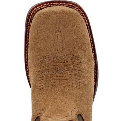 Rocky Men's Bronco 12" Composite Toe Waterproof Western WorkBoot- Tobacco- RKW0452 - Overlook Boots