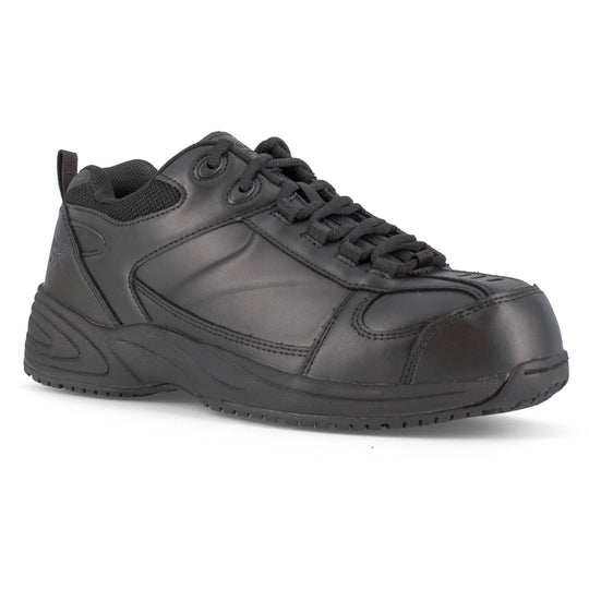 Reebok Men's Jorie Street Sport Jogger Work Shoe - Black - RB1860 4.0 / Medium / Black - Overlook Boots