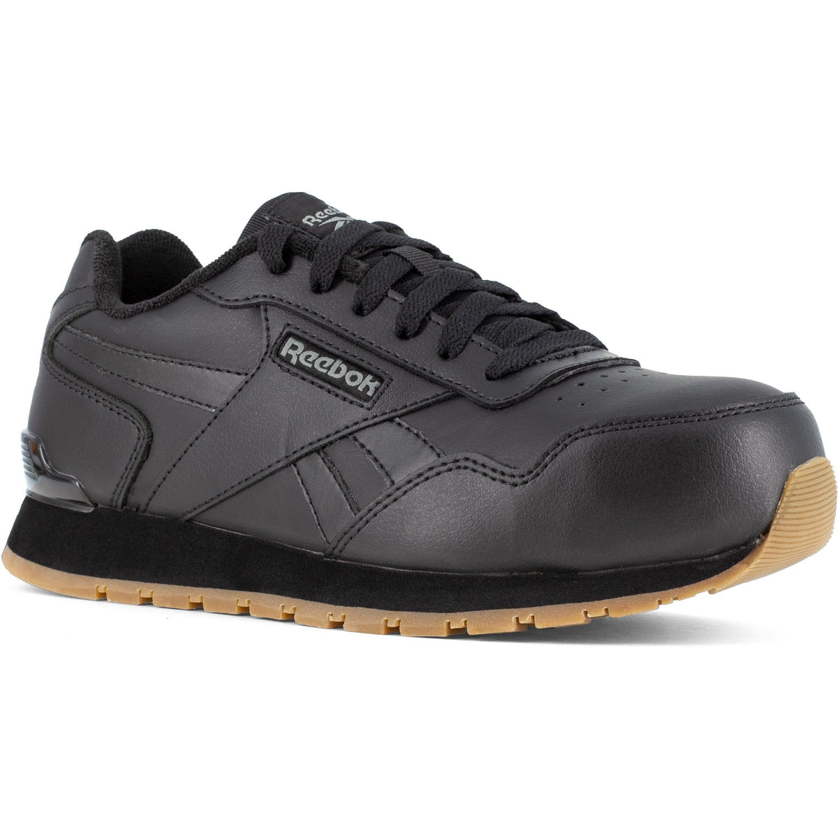 Reebok Women's Harman Composite Toe Classic Sneaker Work Shoe - Black - RB983 6 / Medium / Black - Overlook Boots