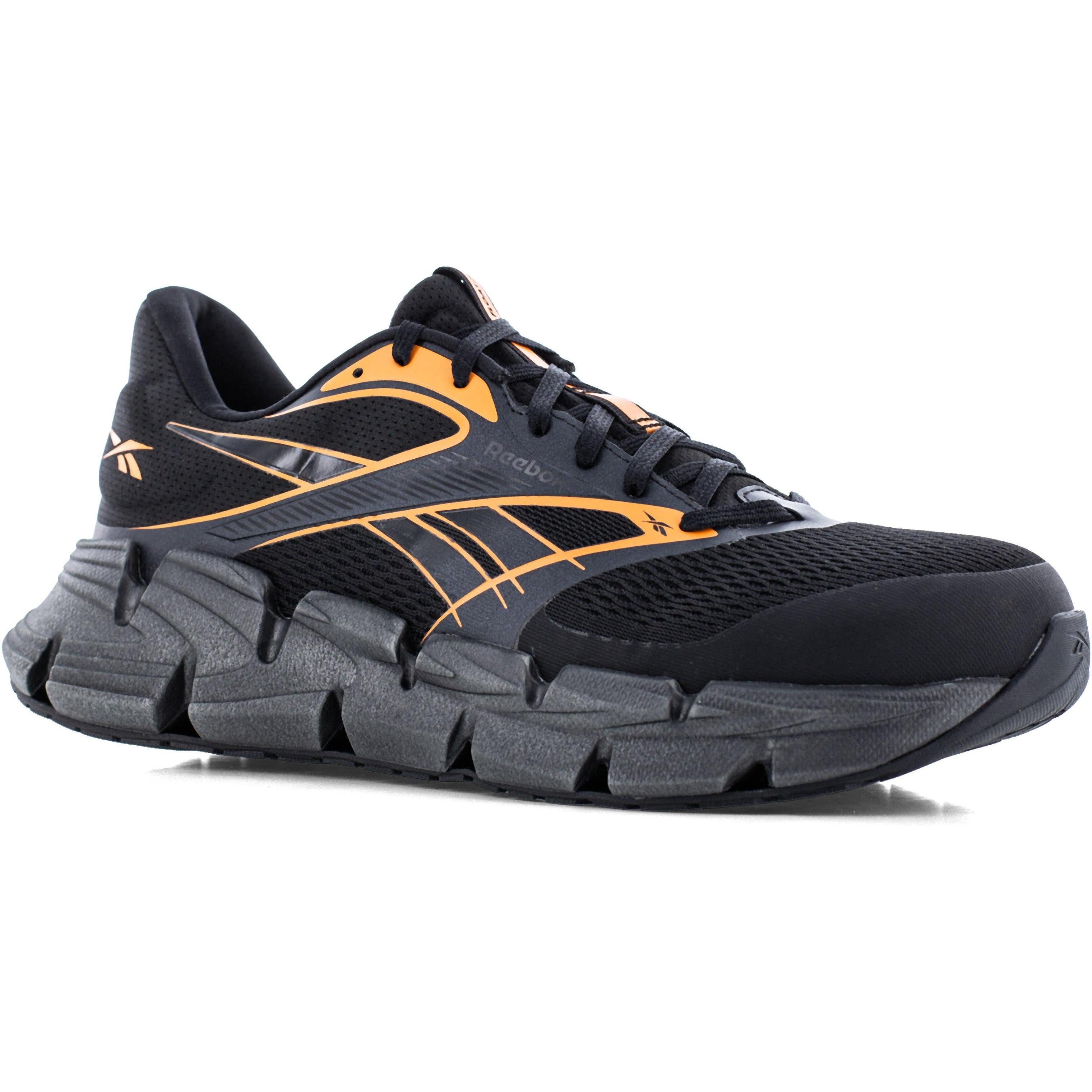 Reebok Men's FloatZig 2 CT Athletic Work Shoe -Black- RB3044 7 / Medium / Black - Overlook Boots