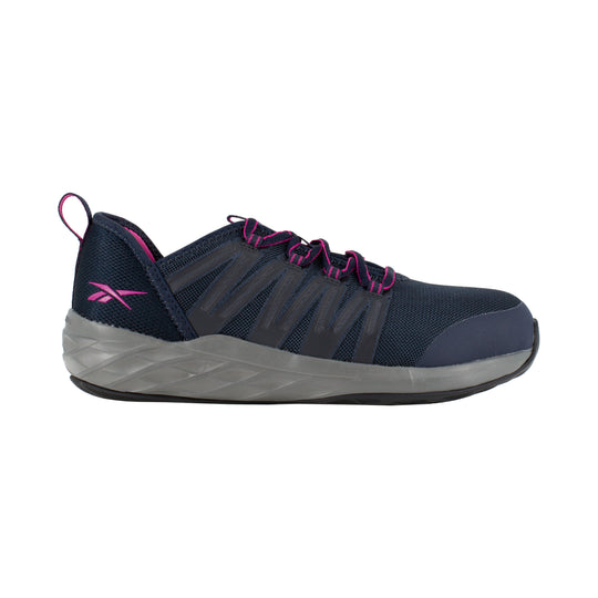 Reebok Women's Astroride Steel Toe Athletic Work Shoe - Navy - RB308 6.0 / Medium / Navy - Overlook Boots
