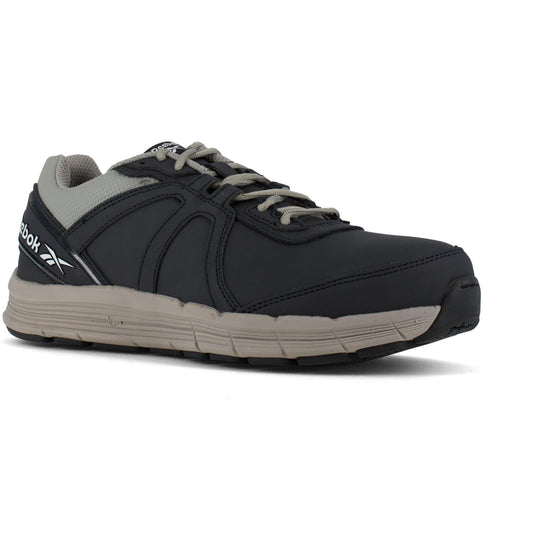 Reebok Men's Guide Performance Steel Toe Cross Trainer Work Shoe- Navy- RB3502 7.0 / Medium / Navy - Overlook Boots