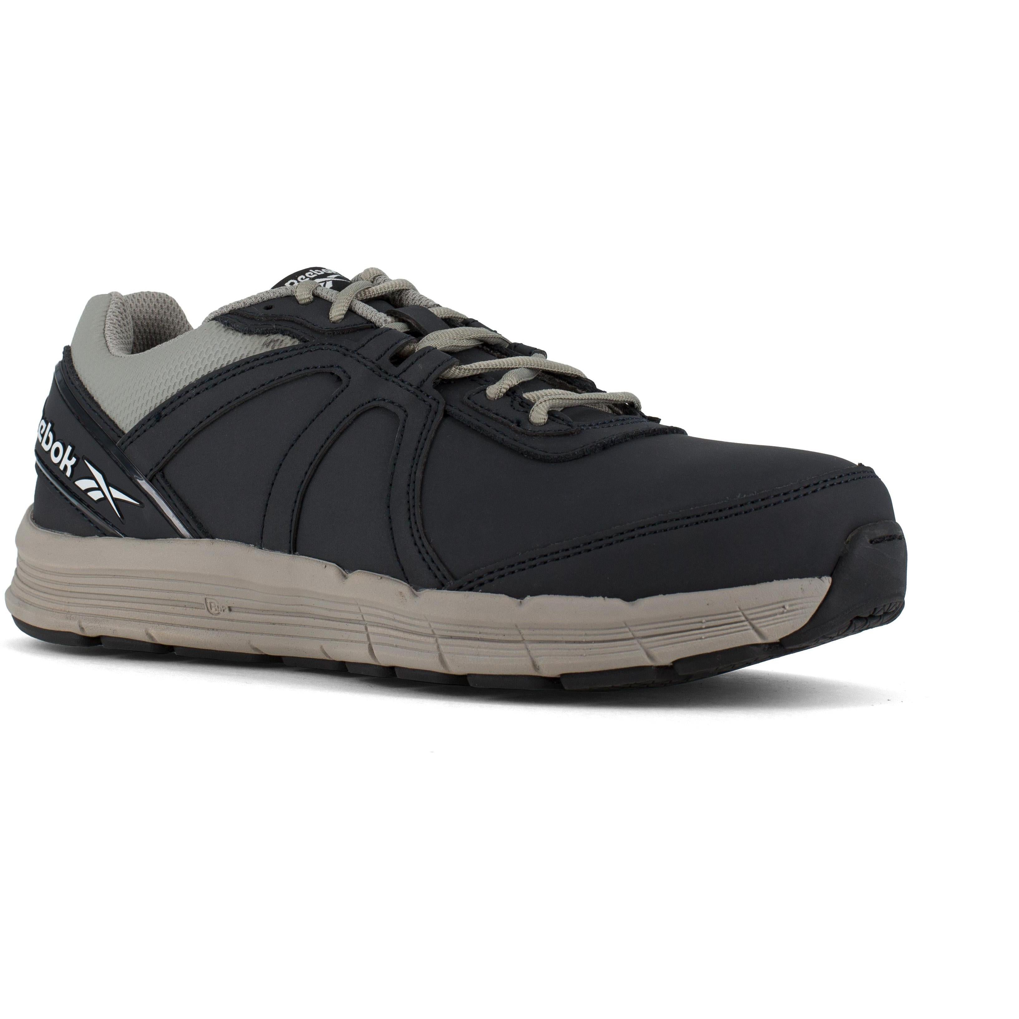 Reebok Men's Guide Performance Steel Toe Cross Trainer Work Shoe- Navy- RB3502 7 / Medium / Navy - Overlook Boots