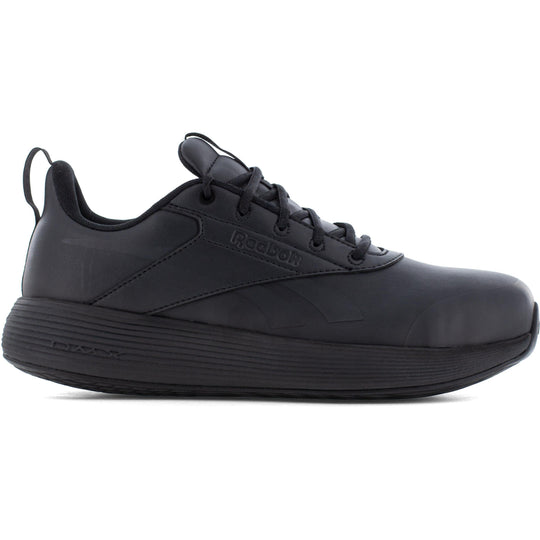Reebok Men's DMXair Comfort+ Composite Toe Athletic Work Shoe- Black- RB3605 - Overlook Boots