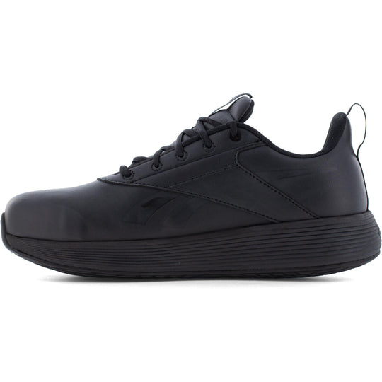 Reebok Men's DMXair Comfort+ Composite Toe Athletic Work Shoe- Black- RB3605 - Overlook Boots