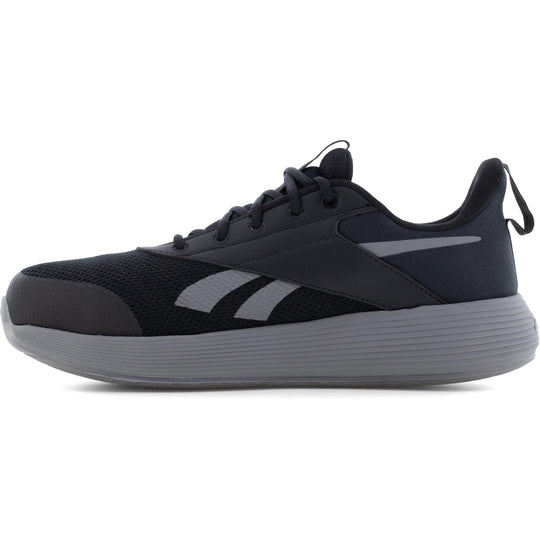 Reebok Men's DMXair Comfort+ Composite Toe Athletic Work Shoe- Black- RB3607 - Overlook Boots
