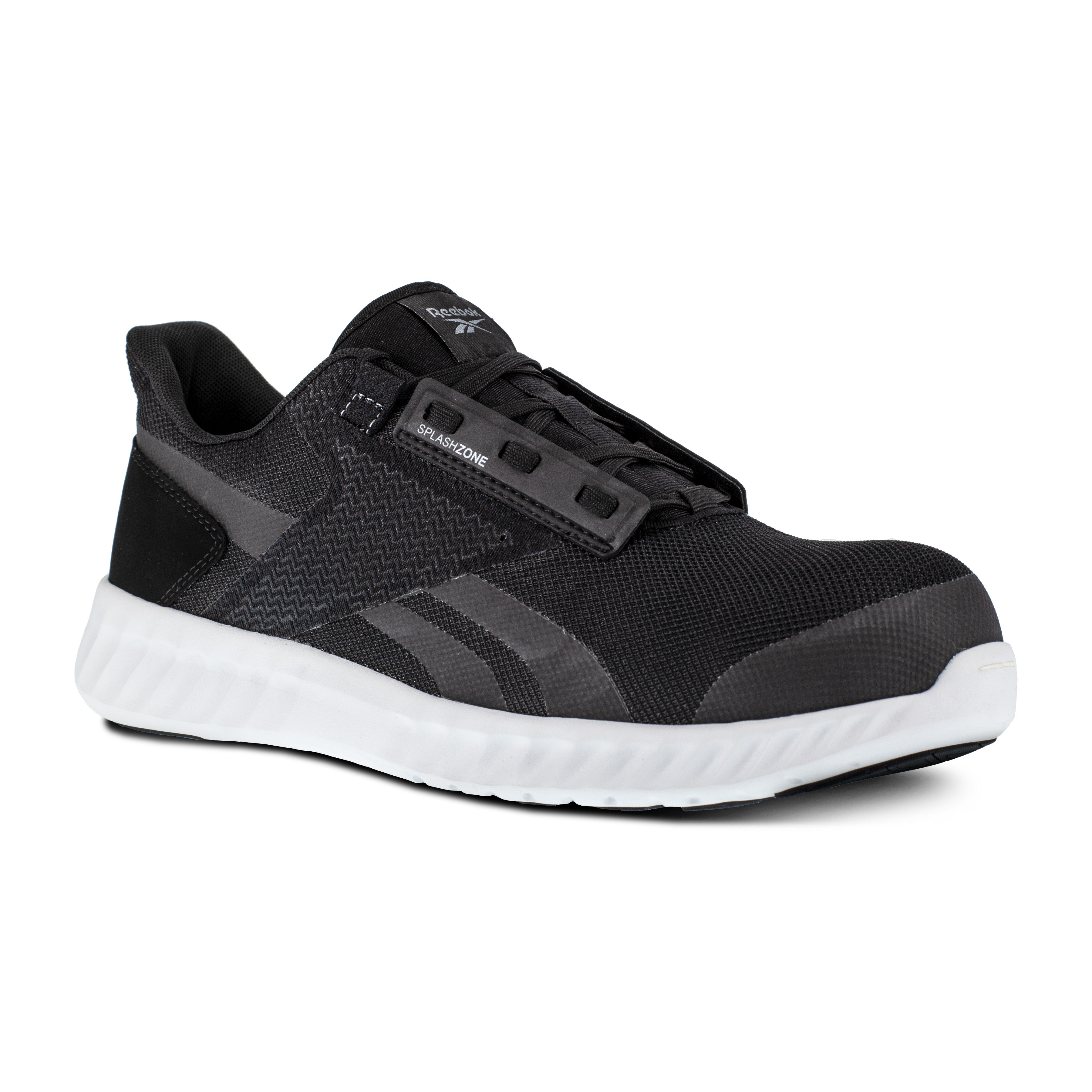 Reebok Women's Sublite Legend Composite Toe Athletic Work Shoe - Black - RB423 6 / Medium / Black - Overlook Boots
