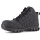 Reebok Men's Sublite Cushion Comp Toe Mid Cut Athletic Work Shoe - Black - RB4060 - Overlook Boots