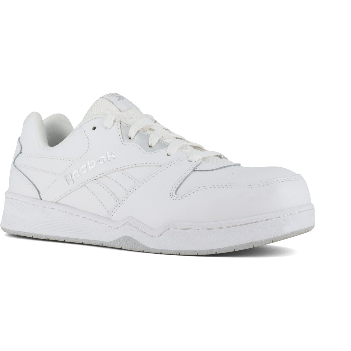 Reebok Women's Low Cut Composite Toe Sneaker Work Shoe - White - RB161 6 / Medium / White - Overlook Boots