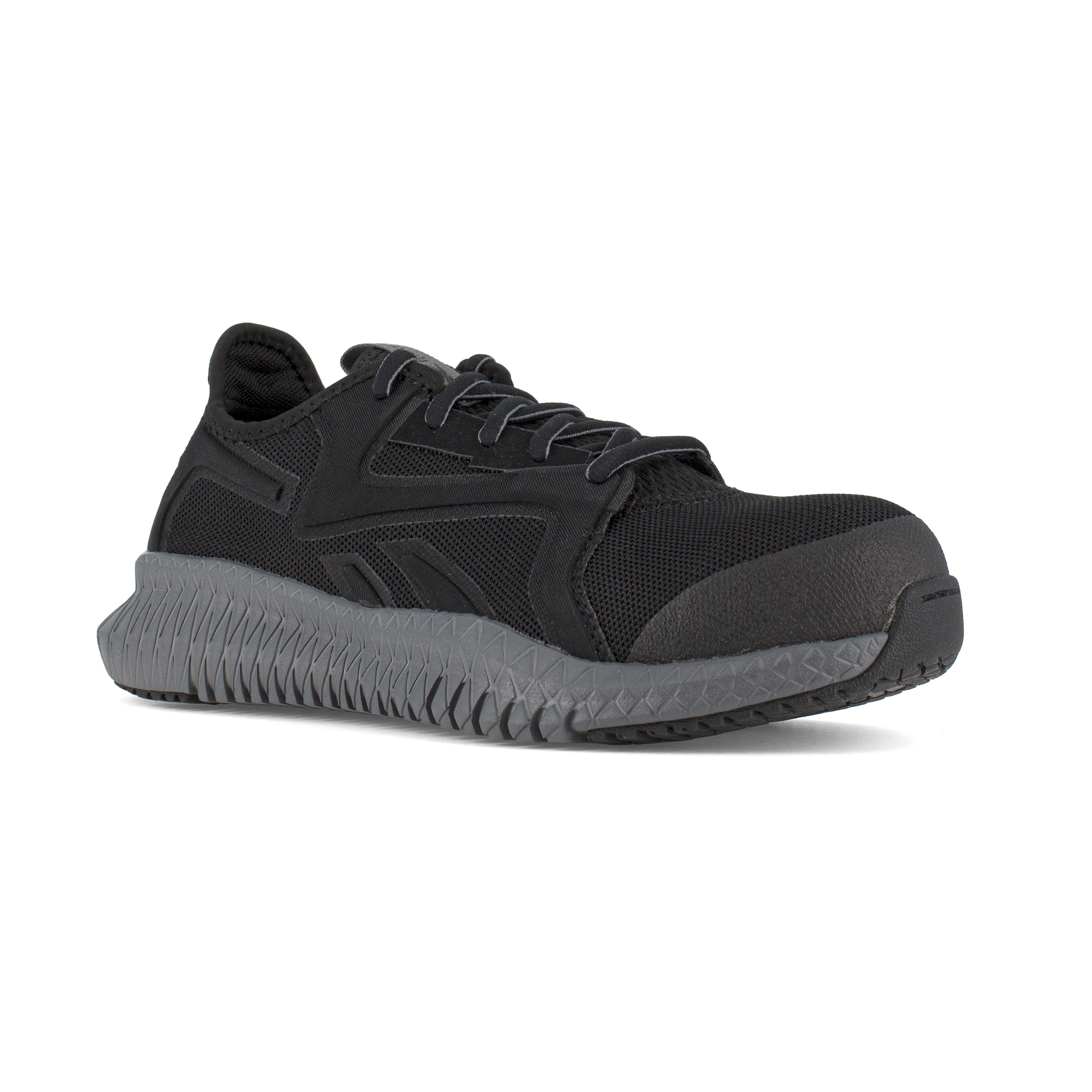 Reebok Women's Flexagon 3.0 Composite Toe Athletic Work Shoe - Grey - RB464 6 / Medium / Grey - Overlook Boots