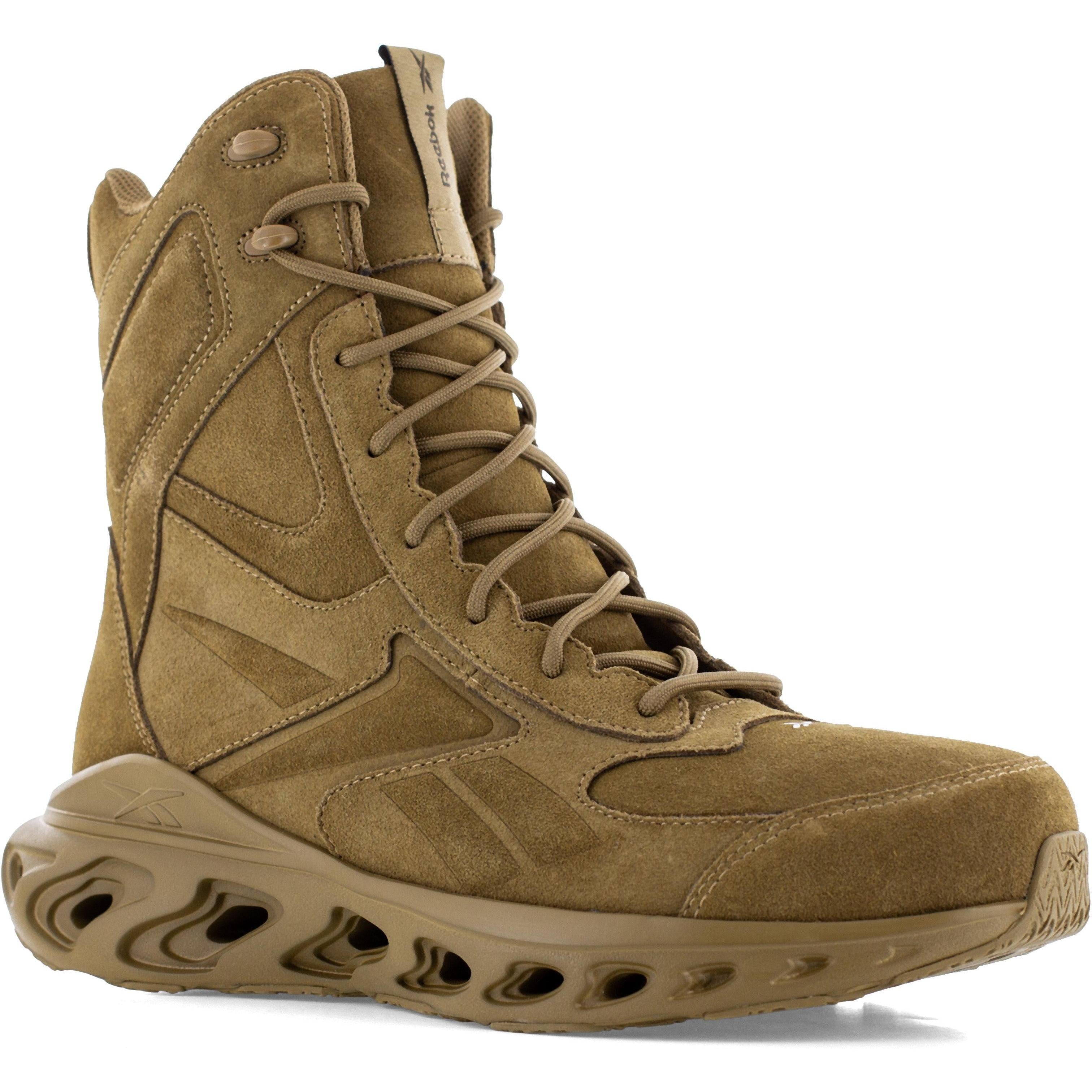 Reebok Men's Fuel Flex 8" CT Tactical Work Boot - Coyote - RB5480 7 / Medium / Coyote - Overlook Boots