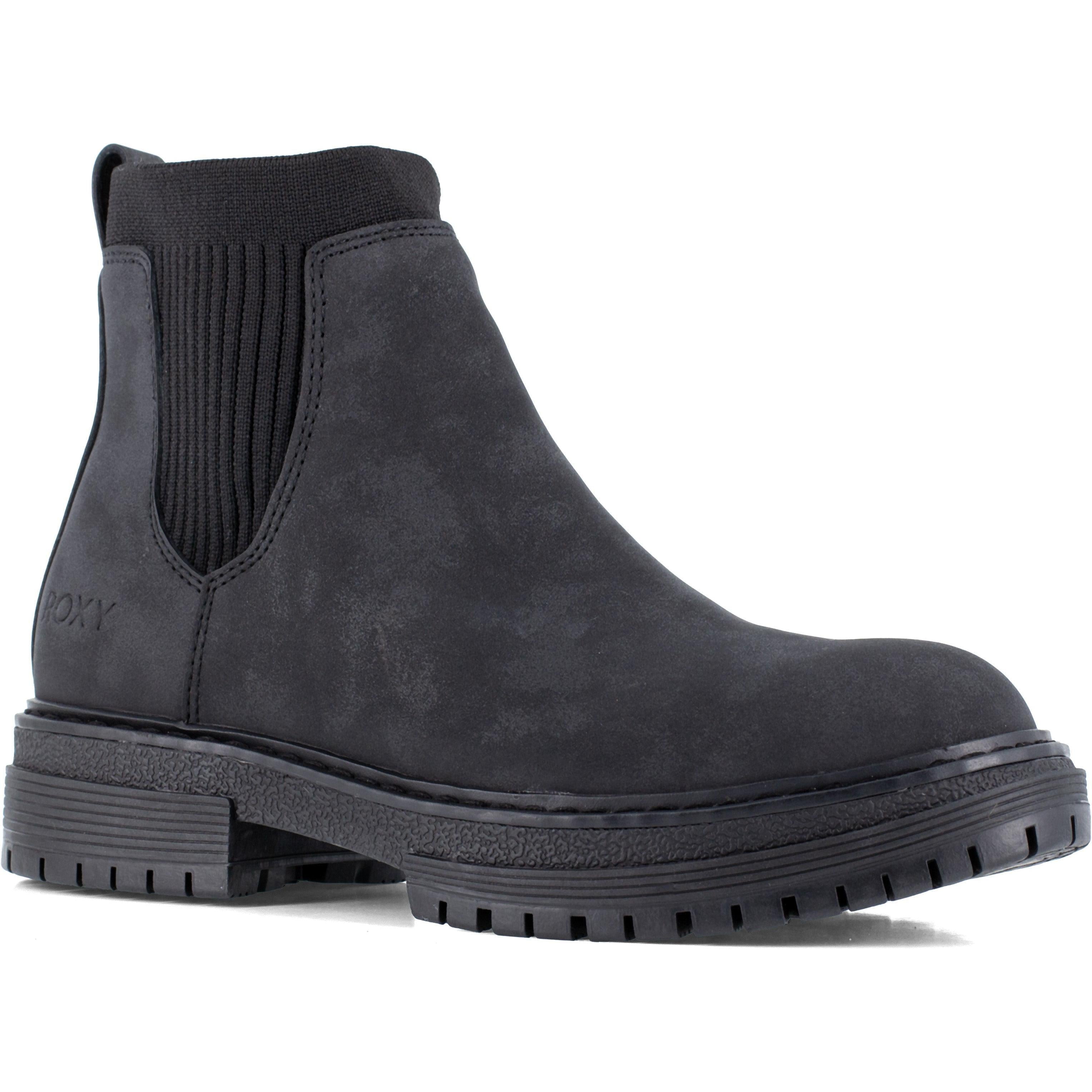 Roxy Women's Jeyna Comp Toe Moisture Wicking Work Boot- Black- RX90601 5 / Medium / Black - Overlook Boots