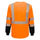Portwest Hi-Vis Two-Tone Short Sleeve T-Shirt - Orange/Black - S197 - Overlook Boots