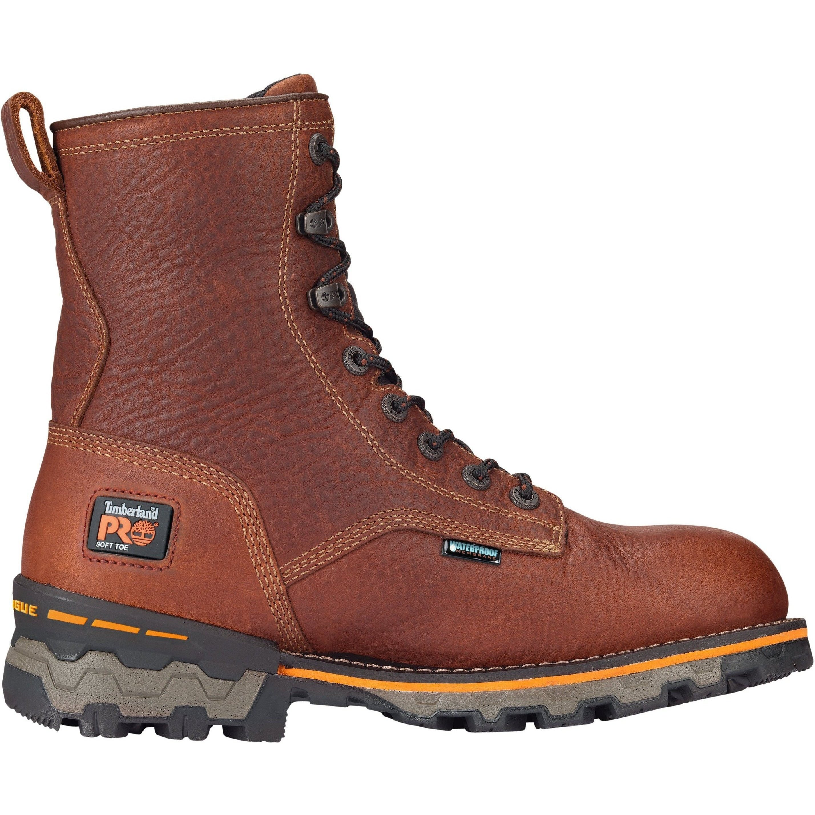 Timberland PRO Men's Boondock 8" Soft Toe Waterproof Work Boot - TB11113A210 - Overlook Boots