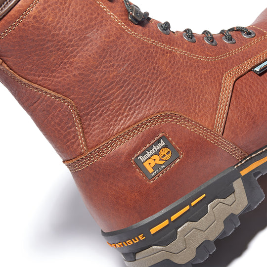 Timberland PRO Men's Boondock 8" Soft Toe Waterproof Work Boot - TB11113A210 - Overlook Boots