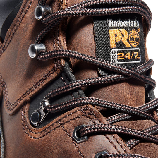 Timberland PRO Men's Pit Boss 6" Soft Toe Work Boots Brown TB133046214 - Overlook Boots