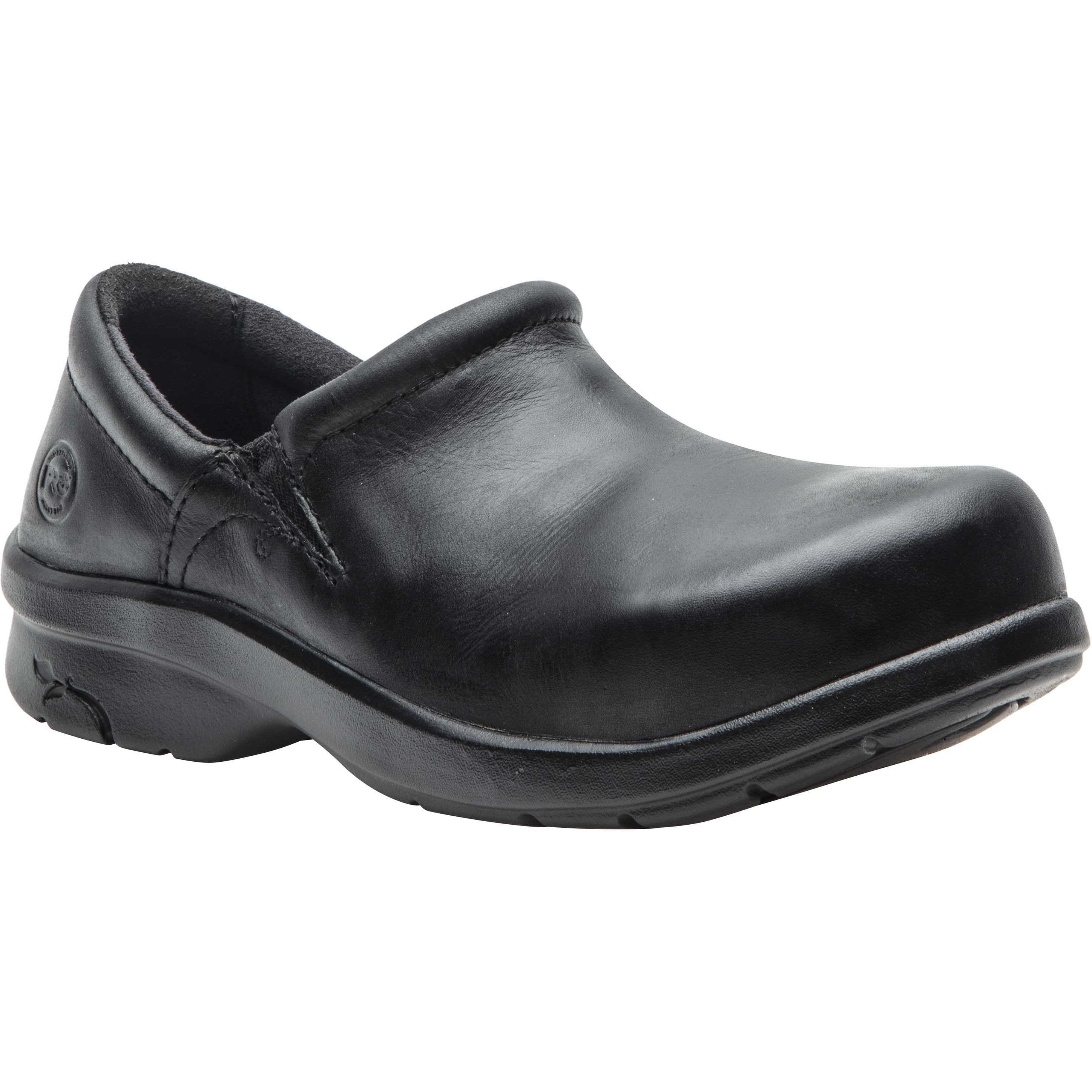 Timberland PRO Women's Newbury Alloy Toe Slip On Work Shoe TB187528001 5.5 / Medium / Black - Overlook Boots