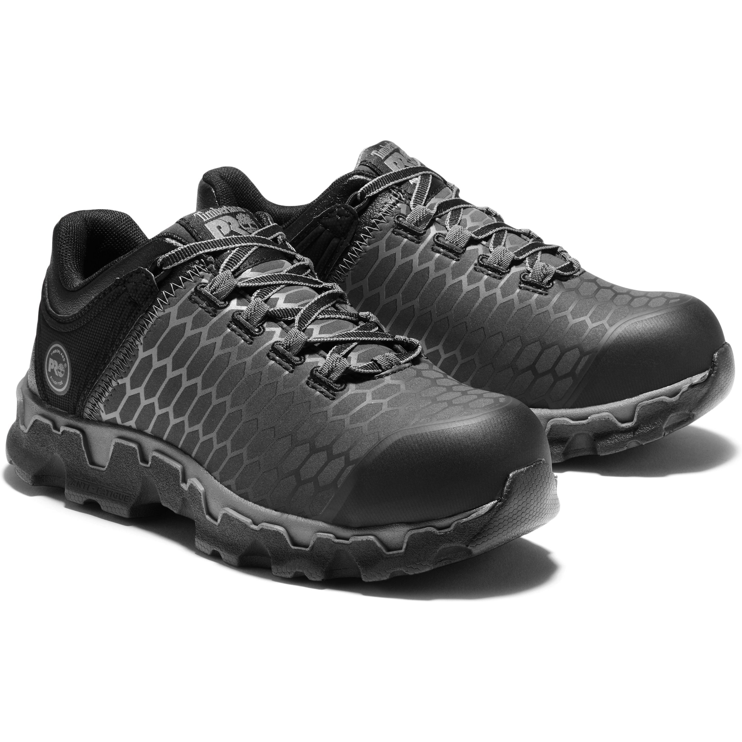 Timberland PRO Women's Powertrain Alloy Toe EH Work Shoe TB1A1JY4001 5.5 / Medium / Black - Overlook Boots