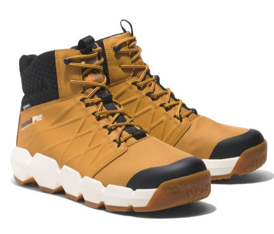 Timberland Pro Men's Morphix 6" Composite Toe Waterproof Work Boot - Wheat TB1A5QZE231 7 / Medium / Wheat - Overlook Boots