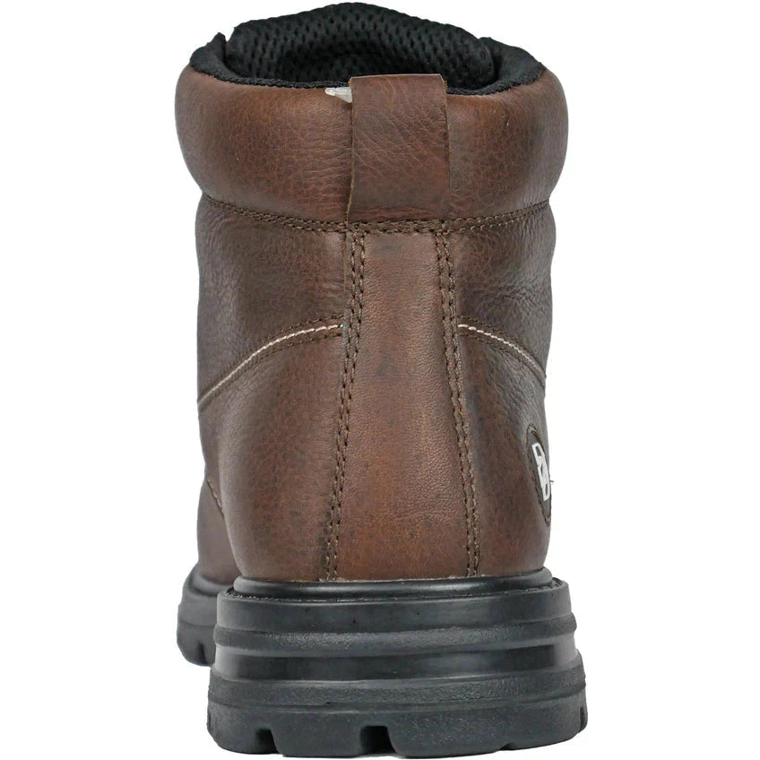 DieHard Men's Tundra Composite Toe Waterproof Slip Resistant Work Boot - Brown DH60861 - Overlook Boots