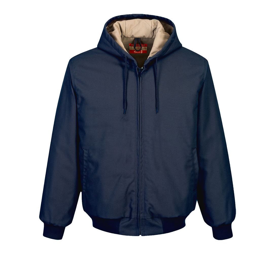 Portwest DuraDuck Flame Quilt Lined FR Jacket - Navy - UFR48 S - Overlook Boots