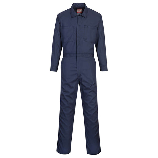 Portwest Bizflame 88/12 Classic FR Coverall - Navy Tall - UFR87 M - Overlook Boots