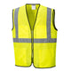Portwest Tampa Hi-Vis Band and Brace Vest - Yellow - 12 Pack - US380 XS - Overlook Boots