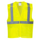 Portwest Economy Hi-Vis Breakaway Vest - Yellow - 12 Pack - US384 S - Overlook Boots
