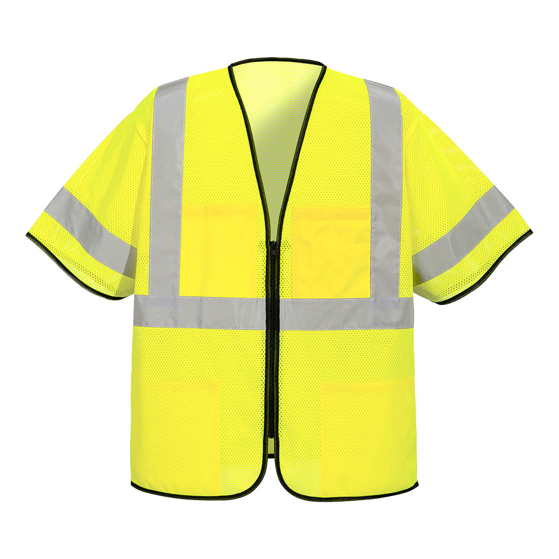 Portwest Hi-Vis Tampa Mesh Class 3 Vest - Yellow - 12 Pack - US397 S - Overlook Boots