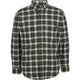 Wolverine Men's Flame Resistant Plaid Long Sleeve Twill Shirt - Espresso - W1203980-206 Small / Espresso Plaid - Overlook Boots