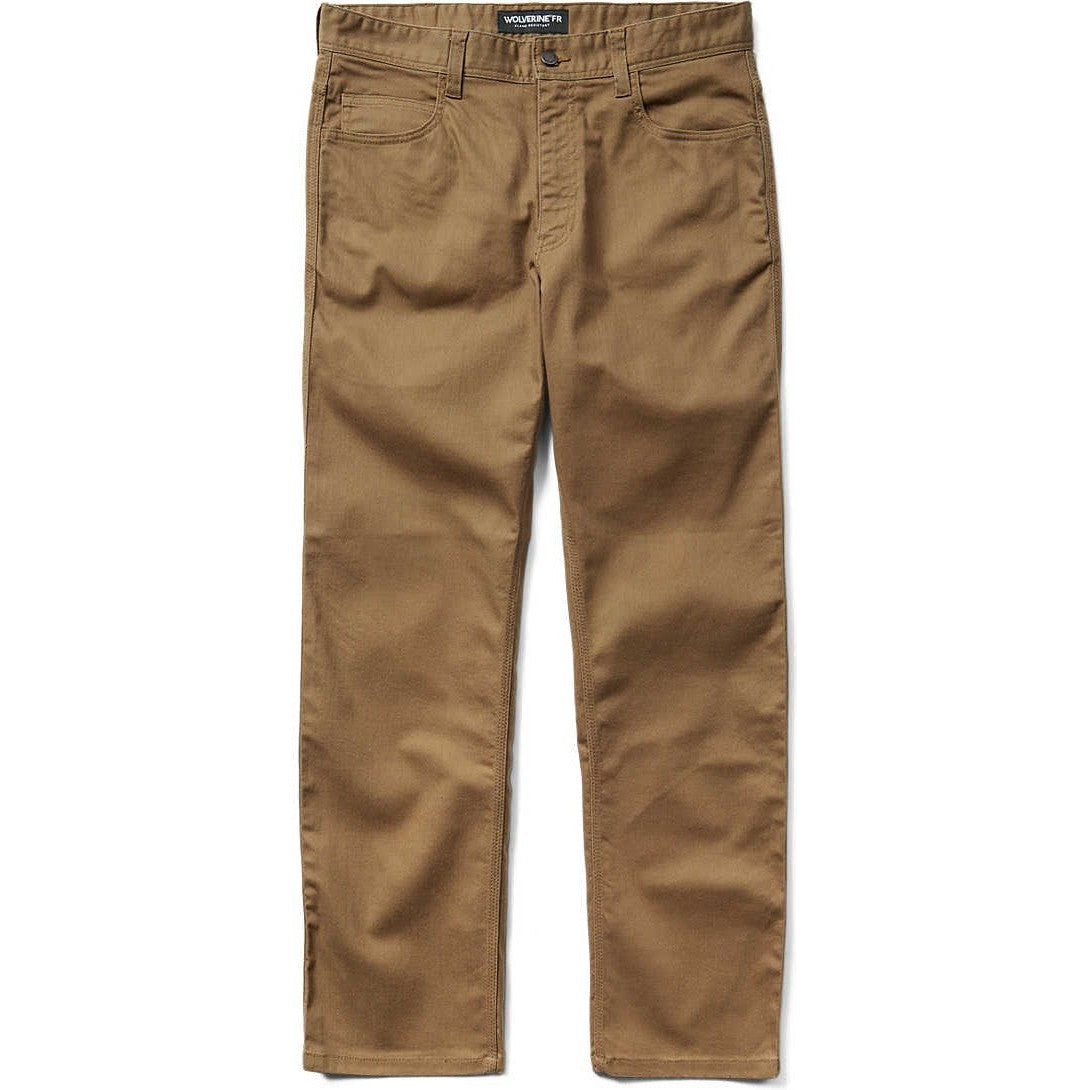 Wolverine Men's Flame Resistant Stretch Denim Pants - Hickory - W1207040-260 30 x 30 / Hickory - Overlook Boots