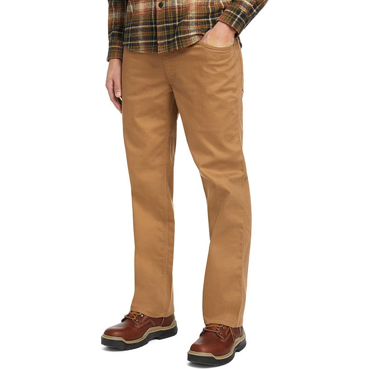 Wolverine Men's Flame Resistant Stretch Denim Pants - Hickory - W1207040-260 - Overlook Boots