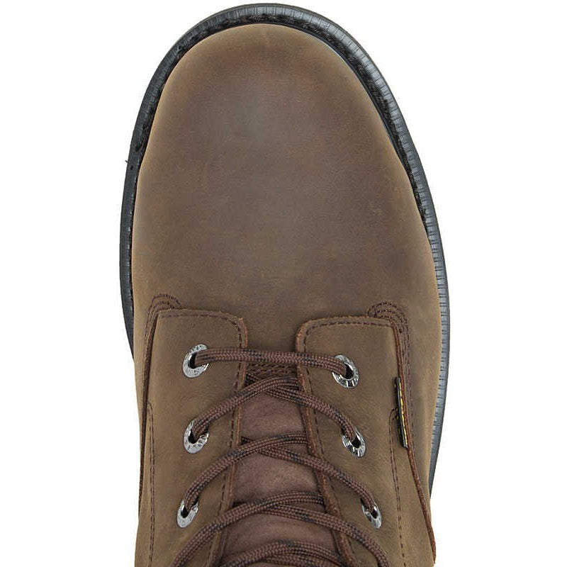 Wolverine Men's McKay 8" Steel Toe Waterproof MG Work Boot -Brown- W05680 - Overlook Boots