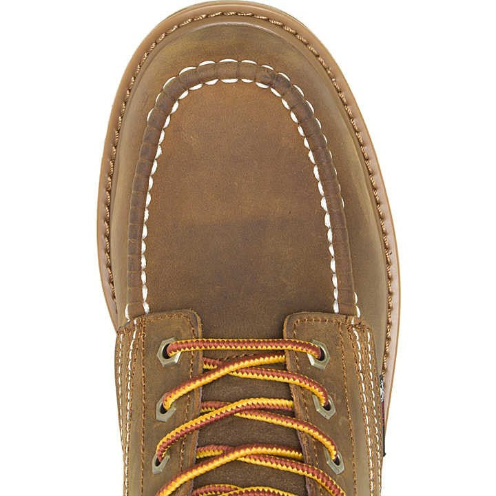 Wolverine Men's Floorhand 6" Moc Toe Waterproof Work Boot- Tan- W080139 - Overlook Boots