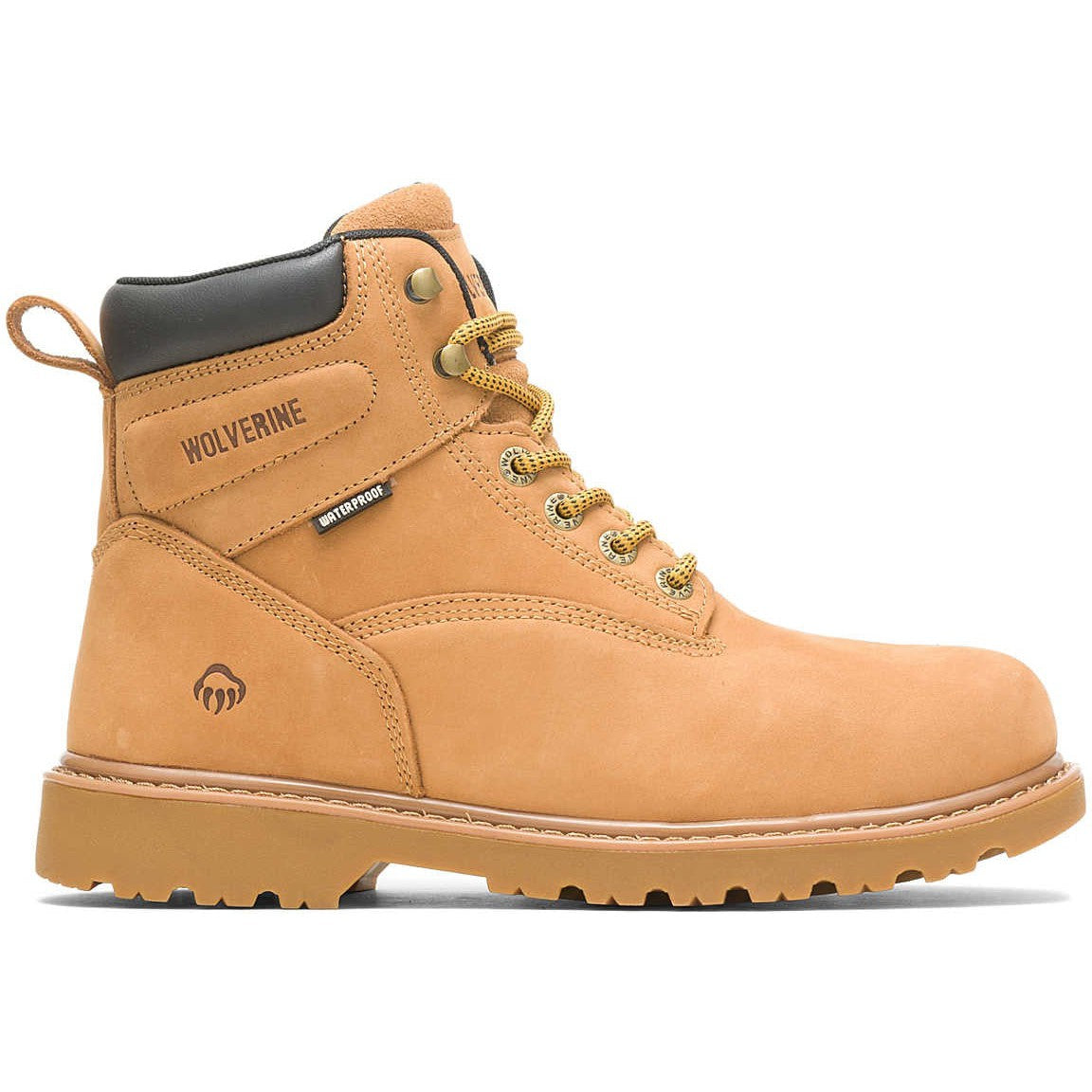 Wolverine Men's Floorhand 6" Soft Toe Waterproof Work Boot - Wheat - W10642 7 / Medium / Wheat - Overlook Boots