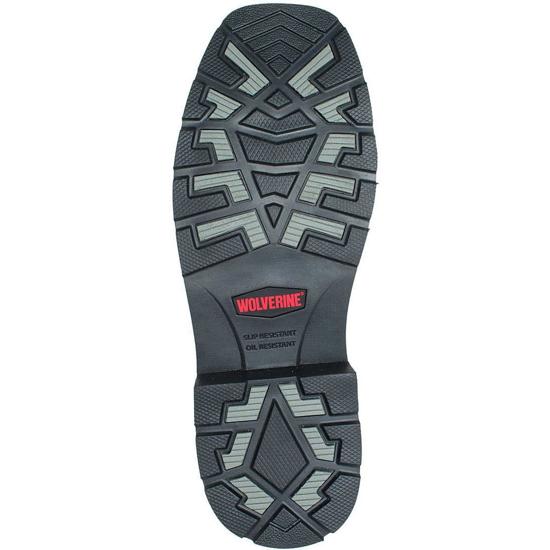 Wolverine Men's Rancher Soft Toe Western Work Boot- Brown/Rust- W10704 - Overlook Boots