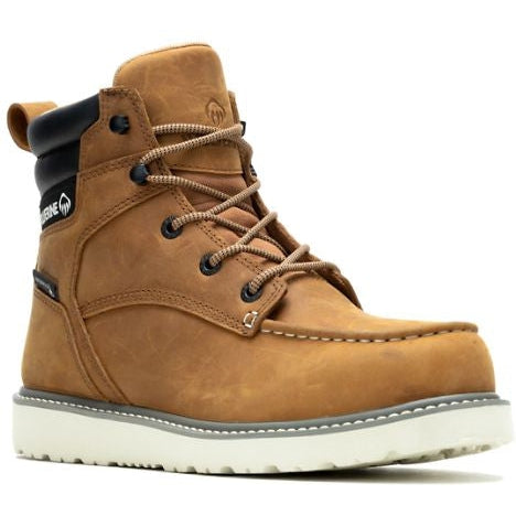 Wolverine Men's Trade Wedge Steel Toe Work Boot - Wheat - W231116 - Overlook Boots