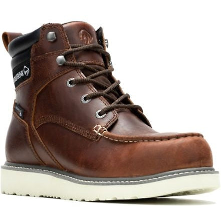 Wolverine Men's Trade Wedge Steel Toe Waterproof Work Boot - Rust - W231117 - Overlook Boots