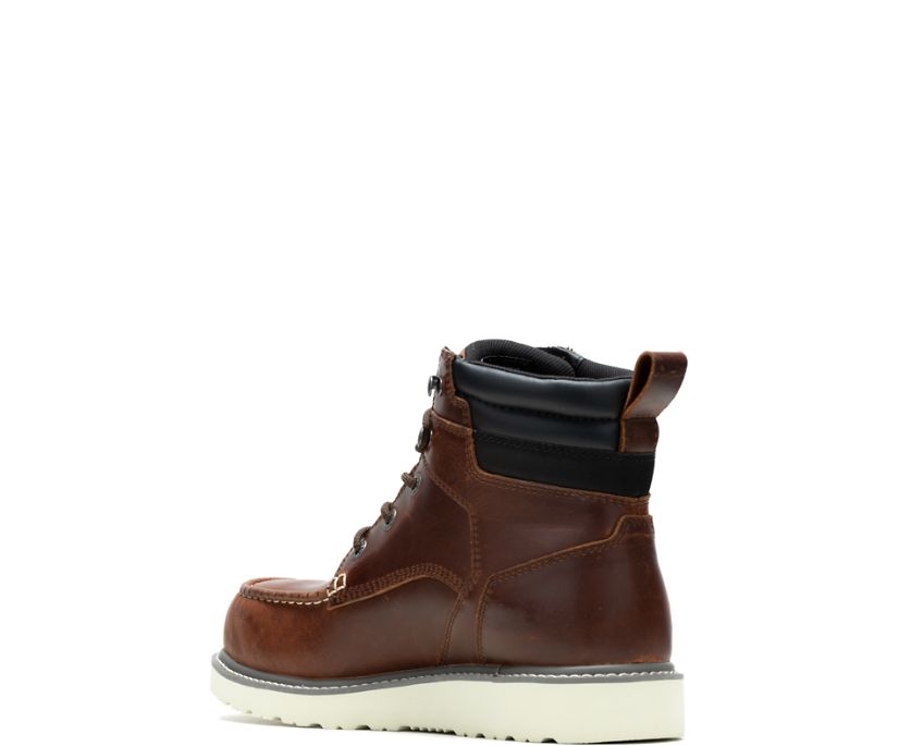 Wolverine Men's Trade Wedge Steel Toe Waterproof Work Boot - Rust - W230056 - Overlook Boots