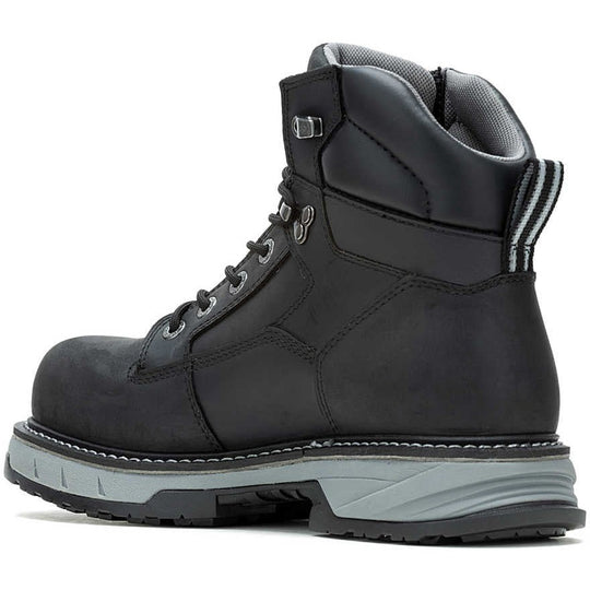 Wolverine Men's Reforce 6" Carbonmax Composite Toe Waterproof Work Boot- Black- W241022 - Overlook Boots