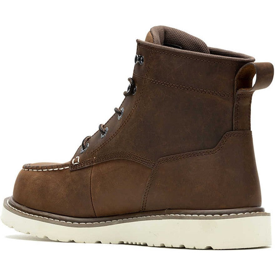 Wolverine Men's Trade 6" Composite Toe Wedge Unlined Work Boot- Brown- W241057 - Overlook Boots