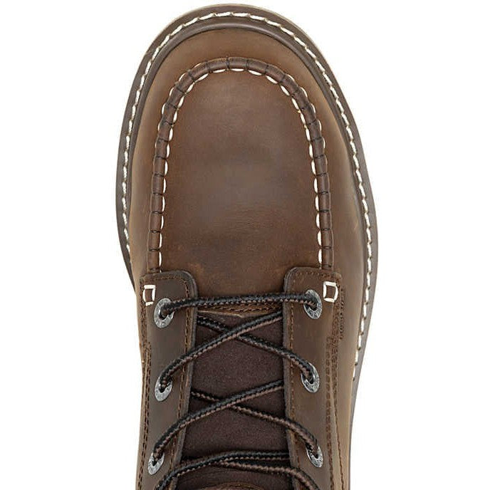 Wolverine Men's Trade 6" Composite Toe Wedge Unlined Work Boot- Brown- W241057 - Overlook Boots